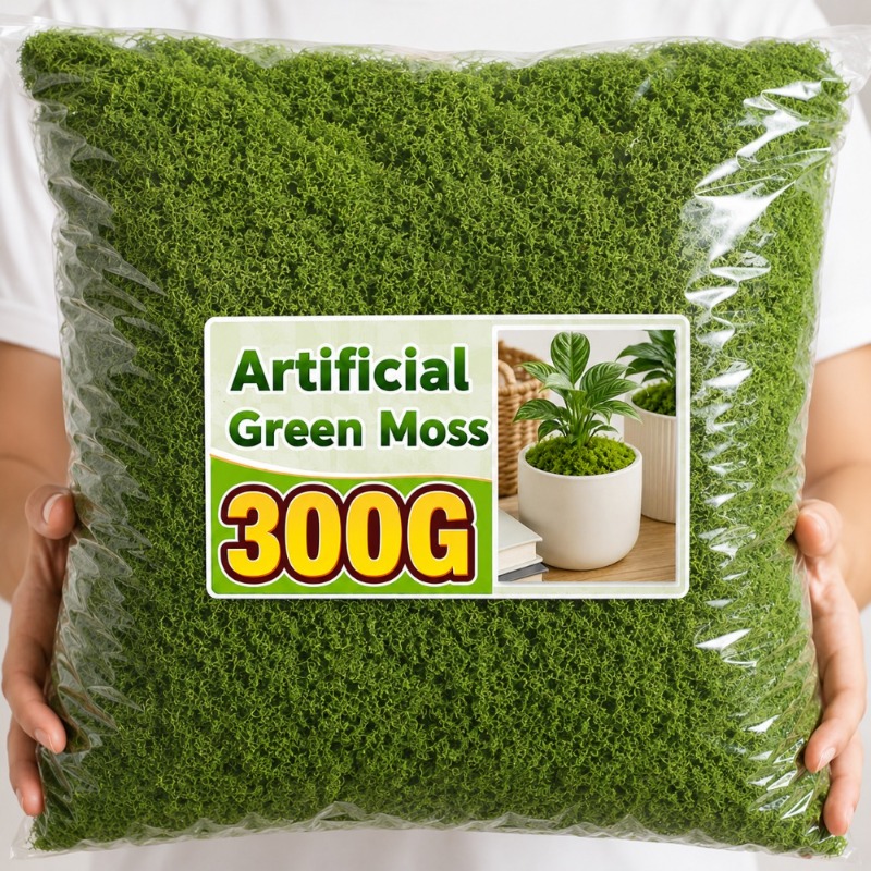Sphagnum Moss Dry - Lumut Hijau Buatan Lumut Palsu untuk
